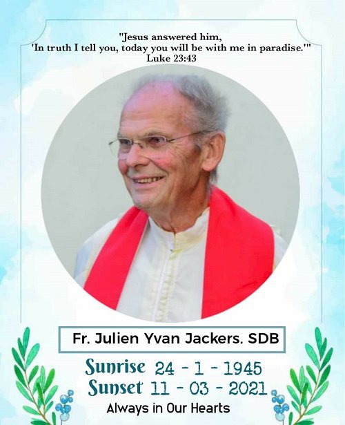 Father Julien JACKERS, sdb